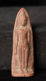 This is a Thai amulet from an extensive collection of Thai and other Southeast Asian Buddhist