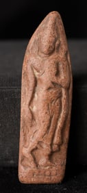 This is a Thai amulet from an extensive collection of Thai and other Southeast Asian Buddhist