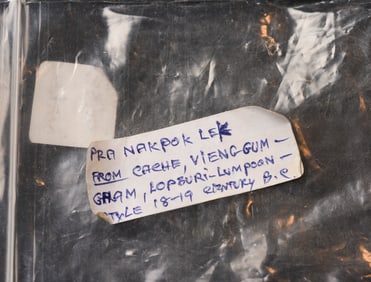 This is a Thai amulet from an extensive collection of Thai and other Southeast Asian Buddhist