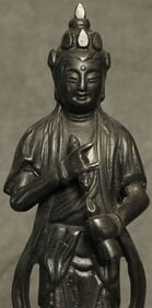 Antique Japanese Bodhisattva.