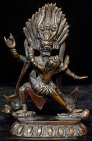 19thC Tibetan Tantric Figures