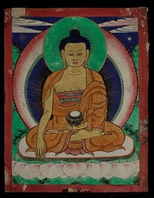 Beautifully Detailed Mongolian Thangka