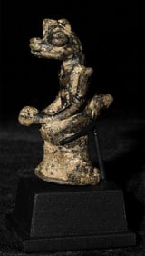 NAGA MONK,18th - 19th Century Thailand, Bronze.
