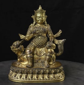 Tibetan Guardian Figure-Nicely Detailed