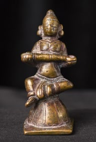 Antique Indian Hindu Bronze figure.