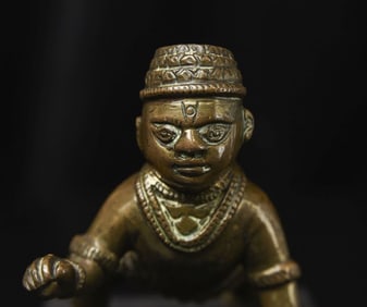 18/19thC Indian Baby Krishna