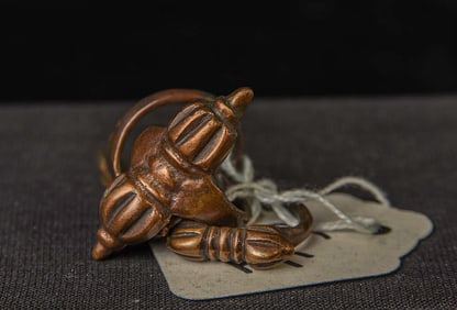 Tibetan Dorje Ring. Lot is for ONE Ring, Includes domestic shipping Ring Size 6.25 (x3)