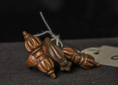 Tibetan Dorje Ring. Lot is for ONE Ring, Includes domestic shipping Ring Size 8 (x3)