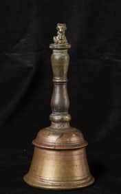 18th century or earlier Indian Hindu Bronze Bell.