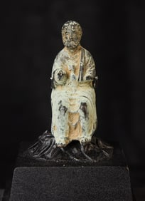 Miniature Bronze (ancient Greek or Roman?)Figure.