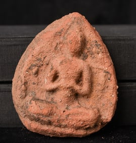 Authentic Pyu Buddha tablet. Complete example in excellent condition.