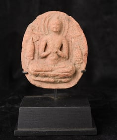 Beautiful Pyu Buddha Votive -1,000+ years old.
