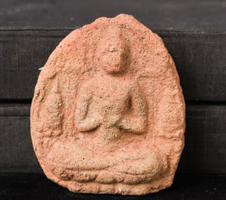 Beautiful Pyu Buddha Votive.
