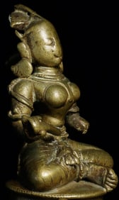 Antique Hindu figure. Beautiful ritual wear.