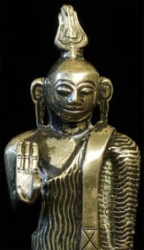 18/19thC Sri Lankan Kandy style Buddha.