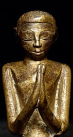 15/16thC Shan Buddhist Monk Figure