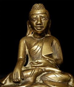 Cute Burmese 19thC Buddha.