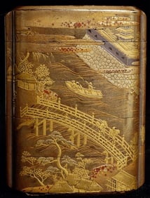 19thC Japanese lacquer Superb!