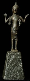 Delightful 18/19thC Vishnu from Cambodia or Eastern Thailand