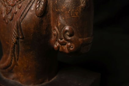 Large Nepalese bronze figure.