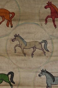 Mongolian Horse Thangka.