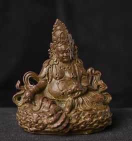 Tibetan or Chinese solid cast Jambalaya- fine details