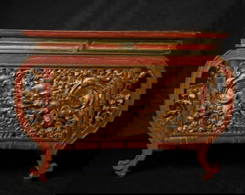 18th/19th century or earlier Tibetan altar table.