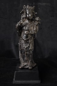 China15/16thC Ming Bronze Buddha/Bodhisattva-Special