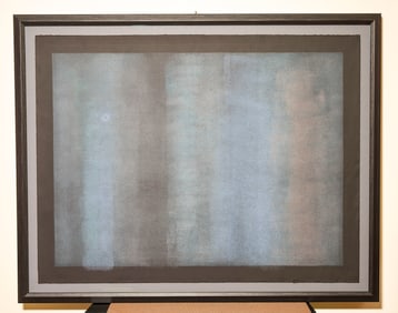Robert Natkin Black Ground Litho. Bath Apollo-1979- Newly Framed