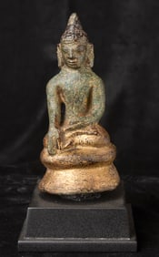 Extremely beautiful 14/15thC Mon style Burmese Buddha.