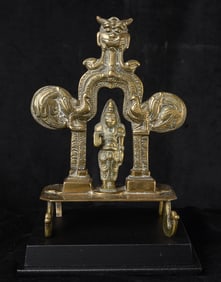 17/18thC Sri Lankan Buddha in its own altar.