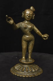 Large South Indian Figure with a Smile as wide as the sun , Exceptional!