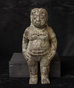 15thC Indonesian Bronze "Sultan Mangkoenagoro" or "Noble Boy"