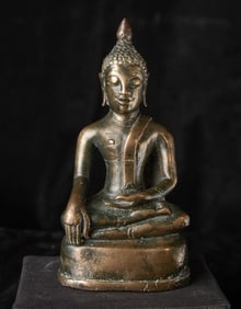 15th century northern Thai Buddha. Excellent example of its type.