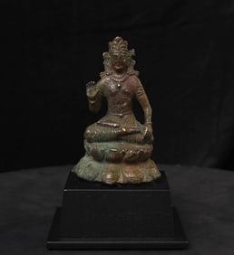 Early Himalayan/Gandharan Bronze Buddha.
