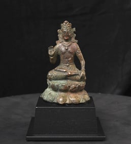 Early Himalayan/Gandharan Bronze Buddha.