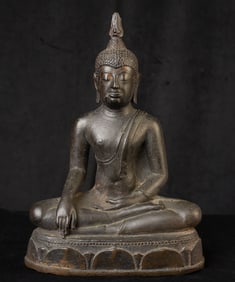 Exceptional 5thC Northern Sukhothai Buddha. Best Of It's Kind