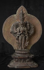 19th/20th century Thousand Arm Bodhisattva/Buddha of Compassion.