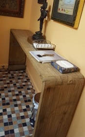 Chinese Altar Table Crafted from Gobi Desert Tomb Wood