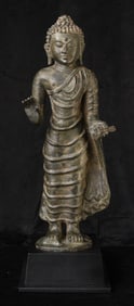 13th century Burmese Buddha Pagan Buddha with Ava influence- Formidable, charismatic