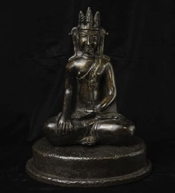12/13thC Pagan Buddha. Large, Rare, Authentic