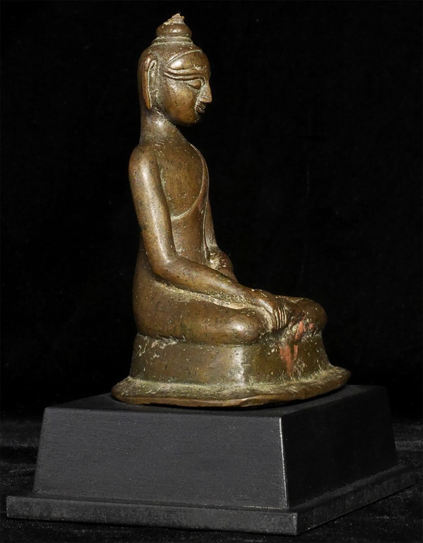 17thC (or earlier) Arakan Buddha. - 5