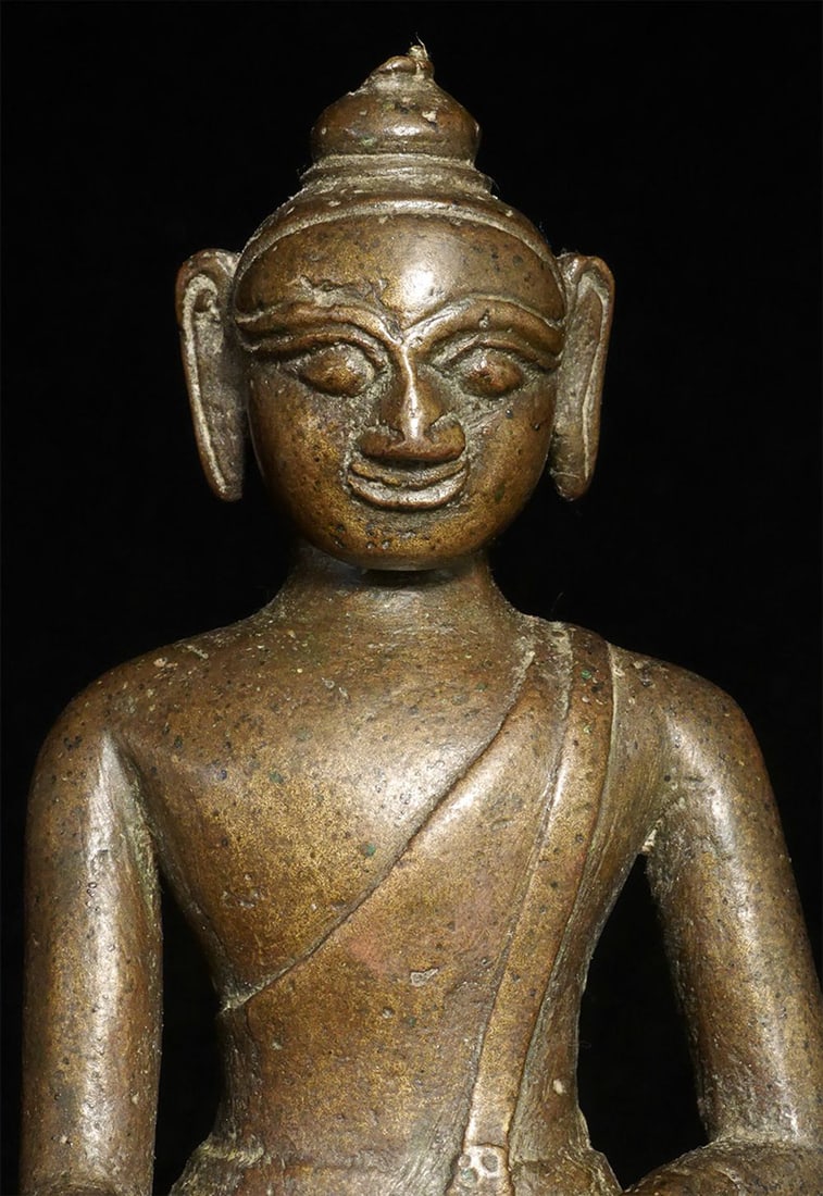 17thC (or earlier) Arakan Buddha. - 6