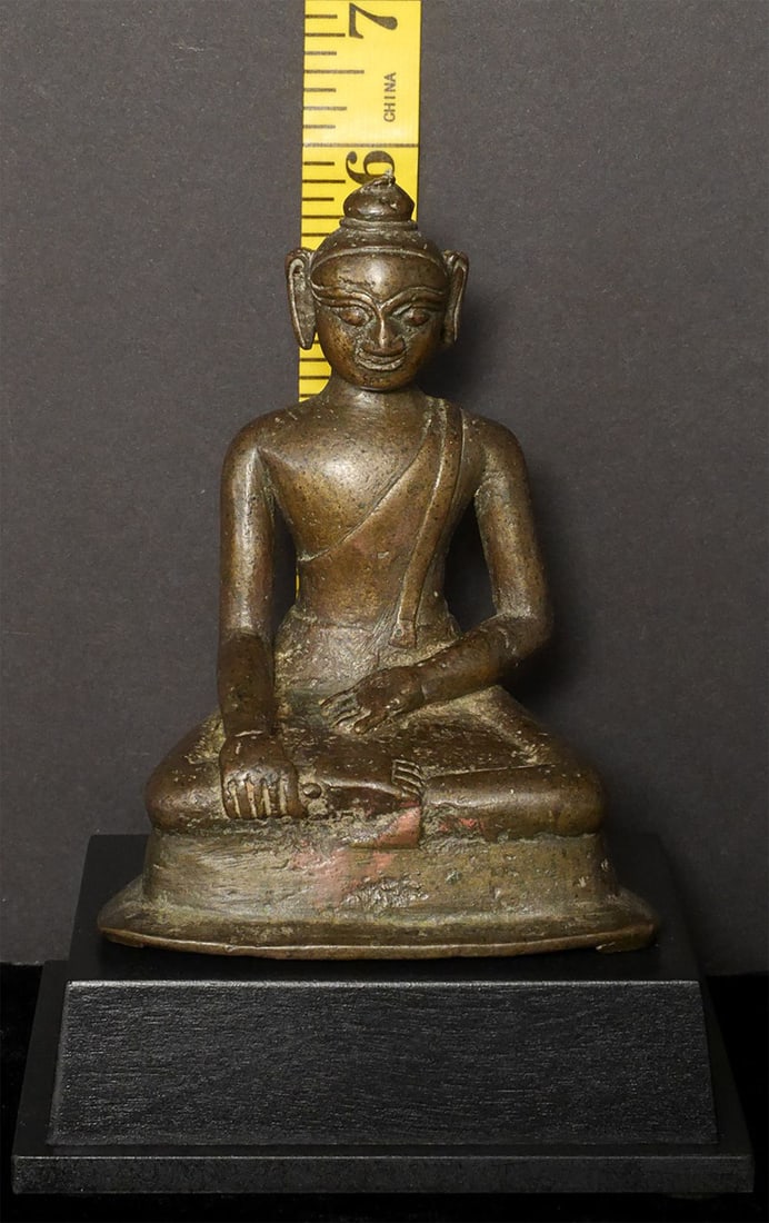17thC (or earlier) Arakan Buddha. - 9