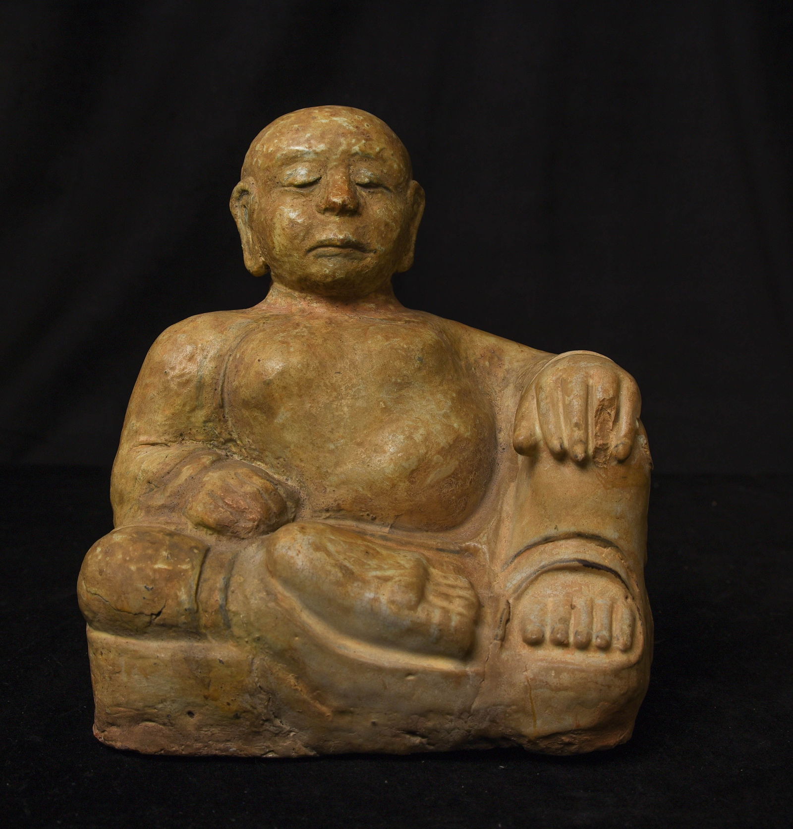 14 /15thC Sawankalok Thai Figure.- EXTRA SPECIAL- Large, meditative, High Level (1 of 13)