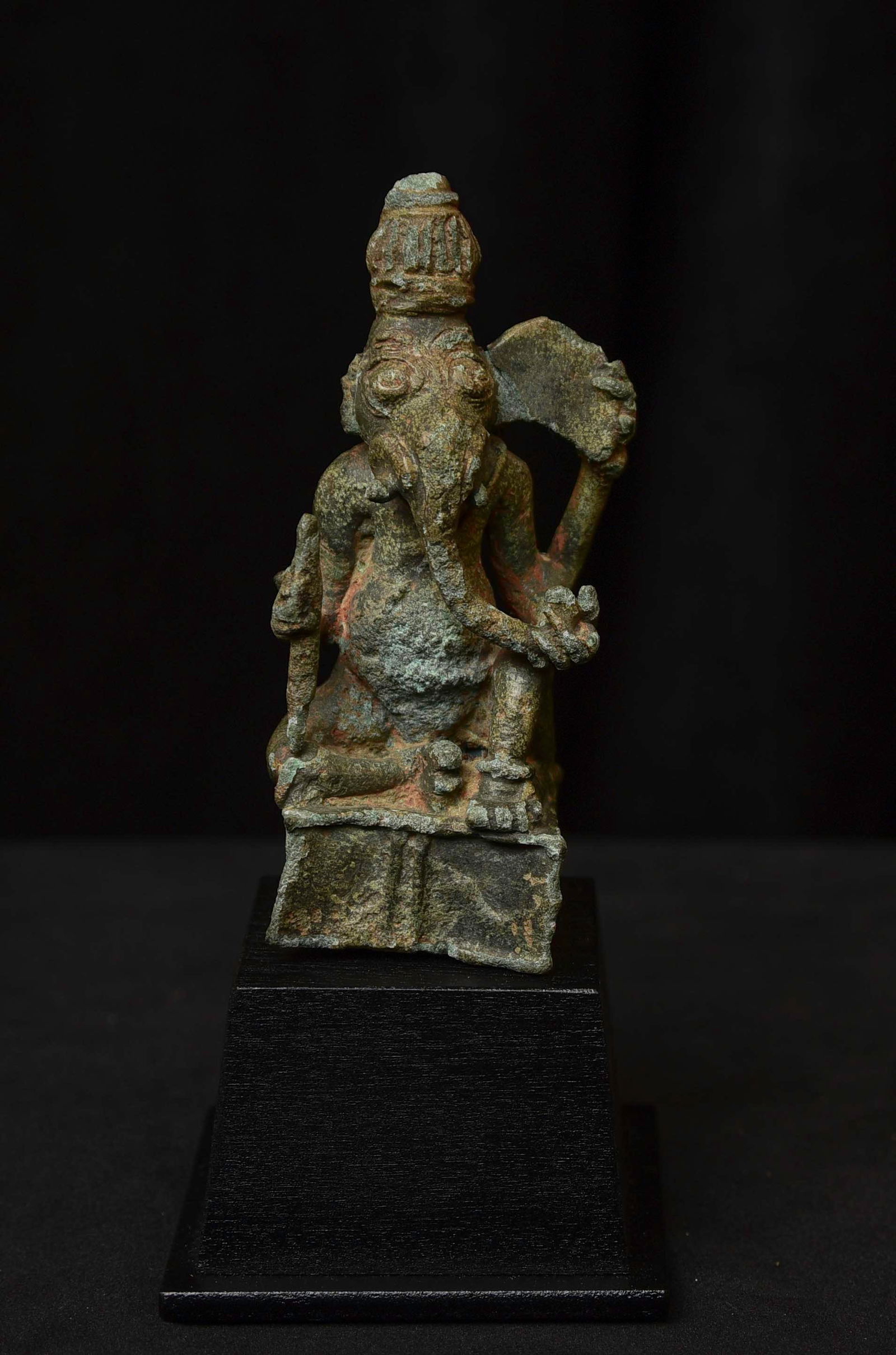 9thC. Bronze Ganesh from Java-Extremely rare, solid cast .-Special- Personal favorite (1 of 16)
