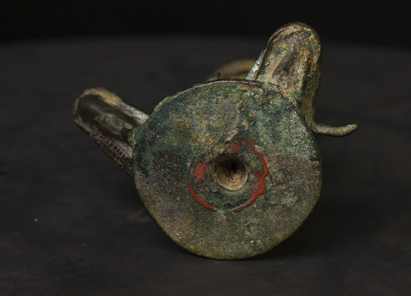 13thC Cambodian Solid-Cast Bronze Post Khmer "Apsara" Large, Uncommon - 9