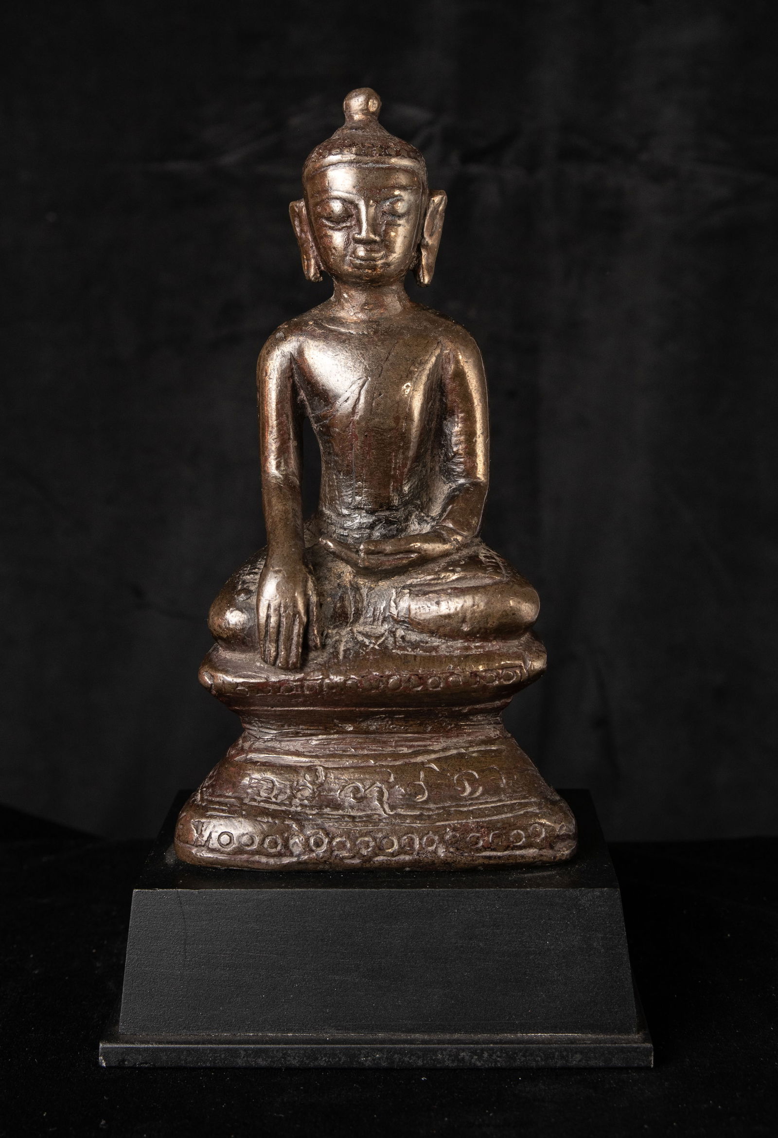 13th–14th Century Burmese Post-Pagan to Ava Bronze Buddha (1 of 13)