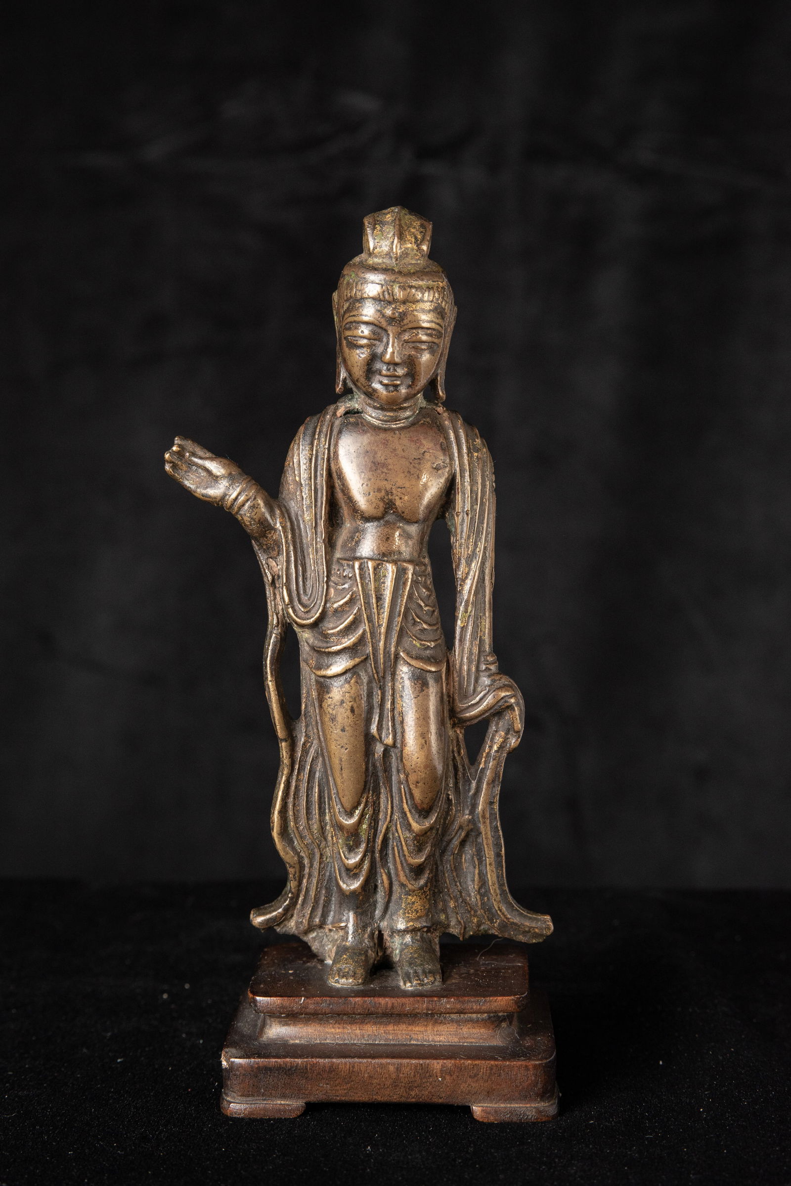7th–8th Century Korean Bronze Bodhisattva. One of the finest pieces in my entire: Very special 7th–8th Century Korean Bronze Bodhisattva. One of the finest pieces in my entire collection. For an almost identical example, see Sotheby’s The Art of the Buddha, Lot 60, September 22