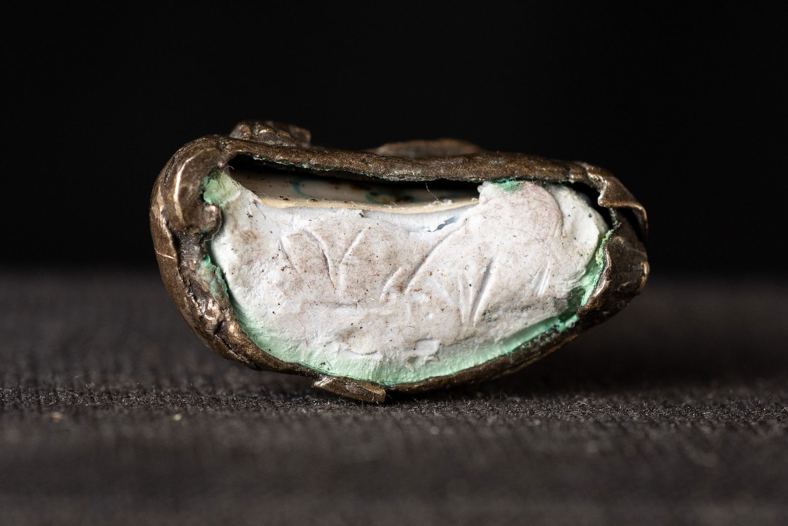 17/18thC Cambodian solid silver Buddha. Nice example of its type. - 6